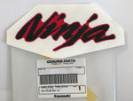 Kawasaki 100% GENUINE ORIGINAL NINJA Fuel Tank Sticker Decal Black/Red