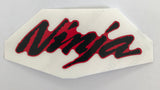 Kawasaki 100% GENUINE ORIGINAL NINJA Fuel Tank Sticker Decal Black/Red