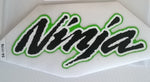 Kawasaki 100% GENUINE ORIGINAL NINJA Fuel Tank Sticker Decal Black / White / Green