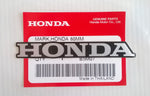 Honda Mark 80mm Decal Sticker Logo Badge 100% Genuine Original - Silver/Black