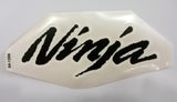 Kawasaki 100% GENUINE ORIGINAL NINJA Fuel Tank Sticker Decal Black / White